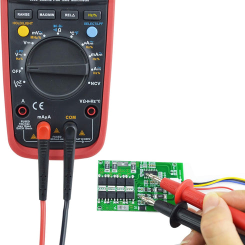 TP74 Lantern Tip Test Probe Set,with Insulated Sheath Lantern Head Probe,Suitable for any 4mm Banana Plug Test Lead Extensions,for Most of Digital...