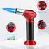 Butane Torch, Kitchen Torch Lighter, Cooking Refillable Torch with Adjustable Flame and Safety Lock for Desserts, BBQ, Kitchen (Butane Gas Not Inc...