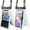 Niveaya [Up to 10.5" Large Floating Waterproof Phone Pouch - 2 Pack, Double Space Waterproof Phone Case with iPhone 15/14/13/12/ Pro Max/Pro/8 Plu...