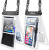 Niveaya [Up to 10.5" Large Floating Waterproof Phone Pouch - 2 Pack, Double Space Waterproof Phone Case with iPhone 15/14/13/12/ Pro Max/Pro/8 Plu...