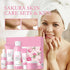 Korean Skin Care Set - Sakura Skin Care Sets & Kits - Women Gift Sets with Cleanser-Toner-Serum-Face Cream-Eye Cream - Skin Care Routine Kit for W...