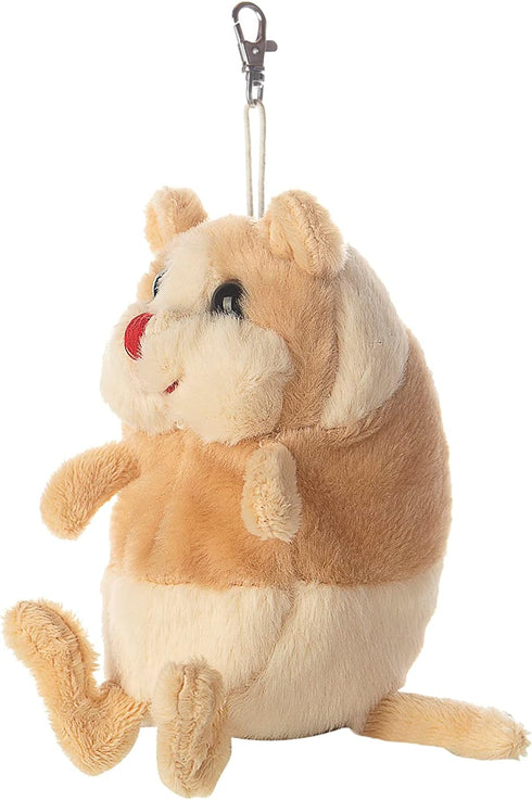 Hamster stuffed animal plush keychain Gifts for Kids(5-inch)...