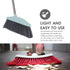 Heavy Duty Broom with Long Handle Commercial Broom Sweeping Brooms Outdoor Indoor Broom for Home Garage Kitchen Office Lobby Lawn...