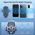 APPS2Car Wireless Car Charger 15W Fast Charging Car Phone Holder Charger Wireless Car Charger Mount for Dashboard Windshield Air Vent Compatible w...