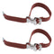 2Pcs Leg Band Strap, Adjustable Nylon Drywall Stilt Ankle Straps with Aluminum Alloy Buckle, Leg Band Straps Stilts Loop Replacement Accessories f...