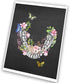 GnosisCollageArt Dental Art Human Teeth Anatomy Flower Butterflies Set of 2 Unframed Prints...