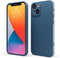 Shockproof Case for iPhone 14 6.1-Inch, Ultra Slim Protective Liquid Silicone Matte Finish Phone Case with Soft Anti-Scratch Microfiber Lining (Bl...