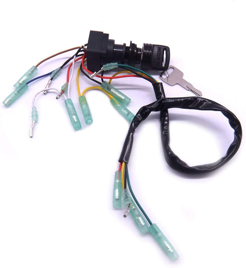Remote Control Box Ignition Switch/Main Switch Assy 703-82510-43-00 for Yamaha Outboard Motors 703-82510-42-00 Push to Choke 10P...
