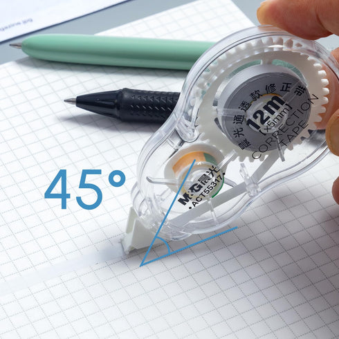 M&G 6 Pack 39FT Long Correction Tape Set, 72M/234FT White Out Correction Tape Clear Writing with No Drying Time for Office School Supplies Student...