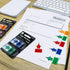 Please Sign Here Message Flags Assorted Color, 400 Pages Total, 0.98 x 1.77 Inch Wide, Easy to Post, 50 Flags/Dispenser, 8 Dispensers/Pack...