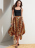 Vogue Misses' Loose-Fitting Asymmetric Skirt Sewing Pattern Kit, Code V1872, Sizes 6-8-10-12-14, Multicolor...