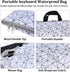 Neoprene Keyboard Carrying Case with Mouse Bag for Logitech MK270 Wireless Keyboard and Mouse Combo-Wireless Keyboard Sleeve (White)...