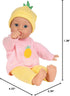 ADORA 11" Soft Cuddly Baby Doll with Blue Eyes, Blonde Hair, Bottle, Beanie, Pink/Yellow - Amazon Exclusive...