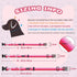 Martingale Dog Collar Pink Light-Reflective Polyester Collars for Dogs Whippets, Greyhounds, Saluki, American Bully, No-Pull No-Escape Safety Trai...