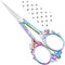 Small Embroidery Scissors with Cover -Cute and Comfortable handles with Sturdy and Sharp Tips for Precise Cutting, Sewing and Craft Supplies Kit...