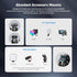 NEEWER Super Clamp with 3" Dual Ballhead Magic Arm, Ball Head Adapter, Cold Shoe, Phone Holder, Action Camera Clamp Mount for Flat/Round Surface C...