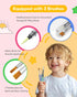 TECJOE Paint with Water Coloring Books for Toddlers, 26 Pages A to Z Animal Watercolor Paint Set with 3 Brushes, Mess Free Watercolor Painting Kit...