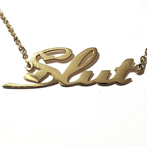 Slut Ankle Bracelet, Slut Anklet - Sliver Plated or Gold Plated Slut Anklet, Swinger Lifestyle Jewelry - Slut Anklet - Slut Ankle Bracelet...