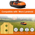 Headley Tools Replacement Robotic Lawn Mower Blade (Pack of 24) for Worx Landroid Robotic Mower (Stainless Steel, Titanium)...