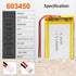 3.7V 1200mAh Battery 603450 Lithium Polymer Ion Rechargeable Li-ion Li-Po Battery with 2P PH 2.0mm Pitch Connector...