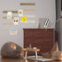 8Pcs Bulletin Board Strips, Camel-Brown Felt Pin Board Bar Strips with 50 Pushpins, Self-Adhesive Felt Cork Board Strips for Wall to Display Your ...