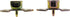 Dorman 38640 Tailgate Hinge Kit - Left And Passenger Side Compatible with Select Chevrolet / GMC Models, 2 Pack...