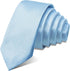 Mantieqingway Mens Tie 1.97'' Skinny Ties for Men Satin Necktie for Daily Dress, Weddings, Groom, Groomsmen, Missions, Dances...