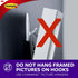 Command AD85SL-6NA Repositionable Silver Circle Hooks Hardware, 6...