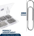 250 Pack Premium Paper Clips of 2 Inch Large Size - Jumbo 2” Silver Paperclips, Rust-Resistant Smooth Nickel Plated Clips, Essential for Organizat...