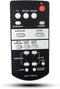 Replacement Remote Control FSR73 ZP80760 Compatible for Yamaha Sound Bar Home Theater Speaker System ATS-1050 SRT-700 YAS-105 Soundbar...