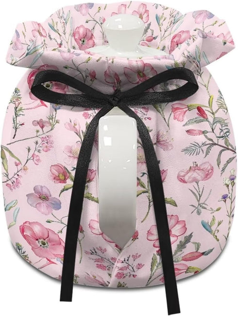 Gradient Butterfly Breakfast Kettle Cover Pink Fashionable Insulated Bag Easy to Clean Recyclable Teapot Insulated Cover Suitable for Afternoon Te...