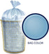 Color Scents Medium Trash Bags - 8 Gallon, 45 Bags (1 Pack of 45 Count), Twist Tie - Blue Bag in Fresh Air Scent with Microban...