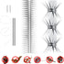 Bird Spikes Stainless Steel Fence Spikes for Pigeons Raccoon Snakes Deterrent Spikes Defender for Outside (20in)...