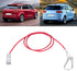 3.3ft Breakaway Cable, Heavy Duty Towing Safety Cable, Towing Safety Wire, Universal Trailer Brake Cable for Cars...