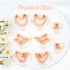 Puocaon Farm Polymer Clay Cutters - 8 Pcs Chicken Clay Cutters for Polymer Clay Jewelry, Goose Polymer Clay Cutters for Jewelry Making, Special Ch...