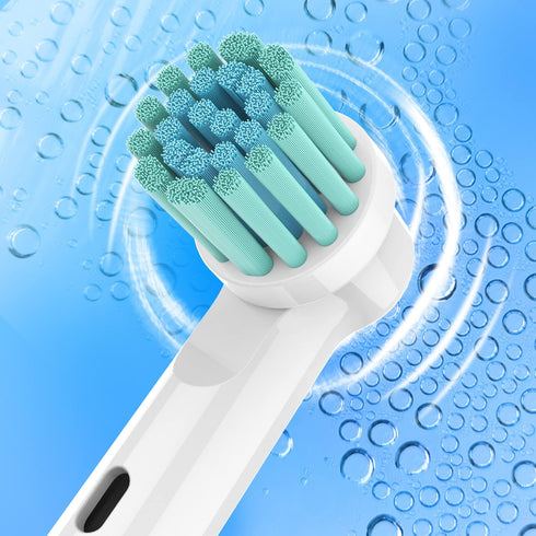 Brush Replacement Heads Compatible with Oral B Electric Toothbrushes, 4 Count, Extra Soft Bristles for Sensitive Gum Care, Refills for Braun Pro S...