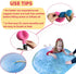 2PCS Giant Bubble Balls Reusable Water Balloons for Toddler Outdoor Toys Inflatable Beach Ball for Kids Yard Games Summer Water Toys...