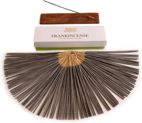 Frankincense Premium Natural Incense Gift Box with Incense Burner, Low Smoke, 100% Natural, No Chemical Dipping...