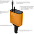 Leather Car Charger,Retractable Fast Car Charger,WORDIMA USB C Car Charger 120W Fast Charging Protocol PD/PPS/QC3.0 and More.Compatible with iPhon...