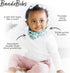 Bazzle Baby BandObib Infiinity Scarf Drool bib for Baby & Toddler with snap closure & double layer to keep drool off clothes...