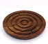 Ajuny Handcrafted Indian Wooden Round Labyrinth Ball Maze Puzzle Board Game Challenging Education Game, Brain Teaser for Kids, Adults...