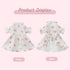 Floral Dog White Dress for Small Dog Girl Chihuahua Yorkies Princess Dress Summer Skirt for Puppy Kitten S...