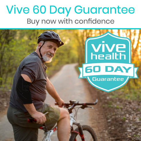 Vive Elastic Knee Wrap - Ankle, Foot, Calf & Wrist Support Wraps for Pain Relief - Compression Bandage for Legs - For Edema, Weightlifting, Sports...