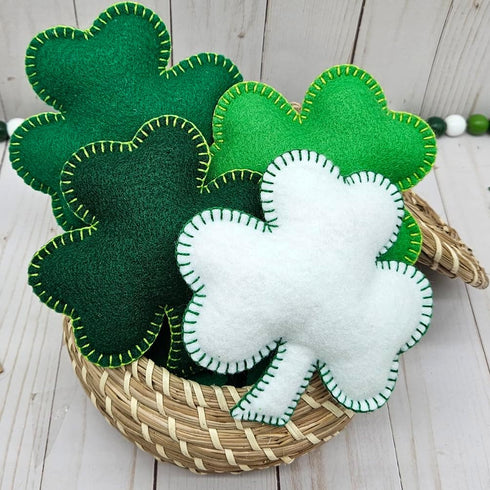 24 Pcs Felt Fabric Sheets, 8 Inch X 12 Inch St. Patrick's Day Green Craft Felt 1mm Thick A4 Stiff Felt Sheets for DIY Supplies(Green Series)...