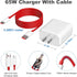 65W Warp Charger for OnePlus Open Pad 10 Pro 10R 9 Pro 9 8T, 10V 6.5A Rapid Wall Power Adapter Fast Charger Block Replacement for OnePlus Nord 2T/...