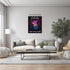 Posterizer 1 pcs-You are the universe-colorful aesthetic retro art-Abstract & Modern Art-Motivational & Inspirational Art-Living Room Bedroom Deco...