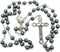 Westman Works First Holy Communion Rosary Beads with Metal Crucifix & Center for Boys or Girls...