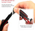 HAUTMEC 9mm Precision Utility Knife, Soft Grip Snap-off Box Cutter, Retractable 9mm Multi-Purpose Cutter for Detailed Cutting in Work, Home Use an...