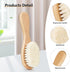Baby Hair Brush, Wooden Goat Bristles Hair Brush for Newborns & Toddlers, Ideal for Cradle Cap, Perfect Baby Registry Gift, Hypoallergenic, 1 Coun...