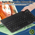 Bluetooth Keyboard and Mouse Combo,Ultra Slim Rechargeable Portable Wireless Keyboard Mouse Set Compact for Android Windows Tablet Cell Phone iPho...
